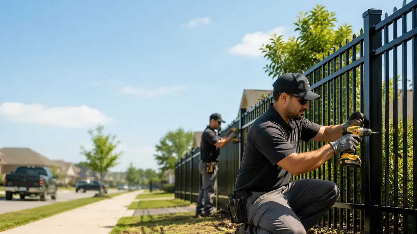 Metal Fence Installation in Sadorus, IL